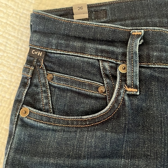 Citizens of Humanity Jeans Womens Size 26 Blue Rocket Crop High Rise Skinny NWOT - Picture 6 of 11